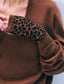 CASHMERE LEOPARD HANDWARMER