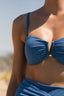 GINA SWIM TOP-Steel Blue