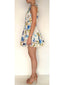 HEMANT & NANDITA SKATER SHORT DRESS-IVORY