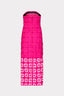 MILLY KAIT TILE LACE DRESS-PINK