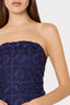 MILLY KAIT TILE LACE DRESS-NAVY