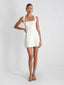 WHISPER CROSS BACK HALTER DRESS