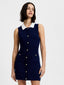 BENNET RIB KNIT CONTRAST DRESS