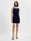 BENNET RIB KNIT CONTRAST DRESS