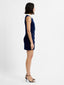 BENNET RIB KNIT CONTRAST DRESS