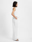 INEZ COTTON TWILL PEPLUM TOP