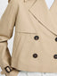 CROPPED TWILL TRENCH