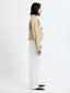 CROPPED TWILL TRENCH