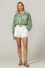 MONA GREEN SHIRT