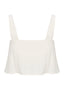 CAITLYN CROP - IVORY