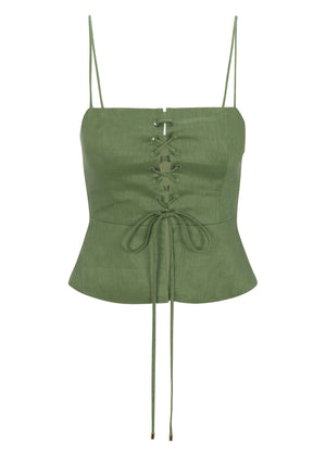 OPHELIA TOP - SAGE