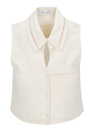 ROSALIE TOP - IVORY