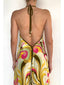 ROCOCO SAND HIGH-LOW HANDKERCHIEF DRESS-MULTI