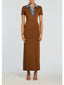 SEROYA REYE KNIT MAXI DRESS-CEDARWOOD