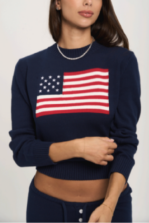 USA Cotton Knit Sweater
