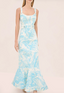 ALEXIS KAYLEEN DRESS-AQUA