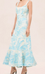 ALEXIS KAYLEEN DRESS-AQUA