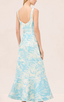 ALEXIS KAYLEEN DRESS-AQUA