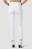 HUDSON REMI HIGH-RISE STRAIGHT ANKLE-WHITE