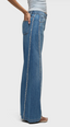 HUDSON JODIE LOOSE FIT WIDE LEG FRAYED SEAMS
