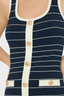 MILLY MARI STRIPE MIDI DRESS