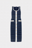 MILLY MARI STRIPE MIDI DRESS