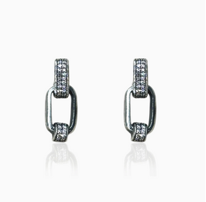 TAT2DESIGNS GOLD ELISE EARRINGS-SILVER