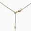 GOLD PAVE HEART NECKLACE