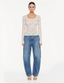 Bonnie Lace Top- Ivory
