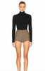 Lightweight Cashmere Turtleneck-Black