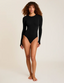 Ballet Long Sleeve Bodysuit with Thumbholes