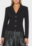 Porter Cady Pleated Blazer Dress