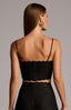 DELILAH TOP  - BLACK