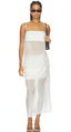 SANS FAFF COVE SILK TOP-WHITE
