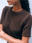 LUXE ORGANIC COTTON KNIT T-SHIRT