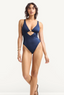 VITAMIN A TERRA CUT OUT ONE PIECE SWIM-MIDNIGHT