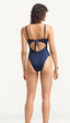 VITAMIN A TERRA CUT OUT ONE PIECE SWIM-MIDNIGHT