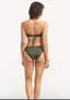 VITAMIN A CALI HIGH LEG FULL SWIM BOTTOM-OLIVE