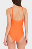 MILLY CONTRASTING ROPE ONE PIECE SWIM-ORANGE