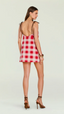 SEROYA SHANTIE DRESS-GERANIUM GINGHAM