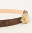 DARRIAN-BROWN SUEDE BELT