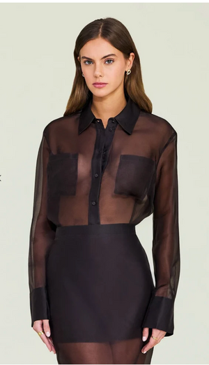 Estella Top in Ash Brown