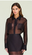 Estella Top in Ash Brown