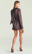 Angrea Mini Dress in Espresso Mosaic