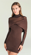 Raegan Dress in Espresso
