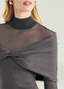 Oak Knit Top in Carbon