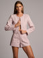ELLE JACKET EMBROIDERED  - THISTLE