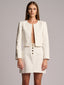 NYLAH SKIRT  - WHITE