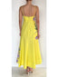 HEMANT & NANDITA PANELED MIDI DRESS