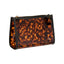 Miami Clearly Tortoise Medium Zip Cosmetic